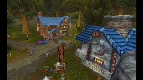 Immediately I was struck by how odd it was to find so many players in the small town. . Moon guard goldshire